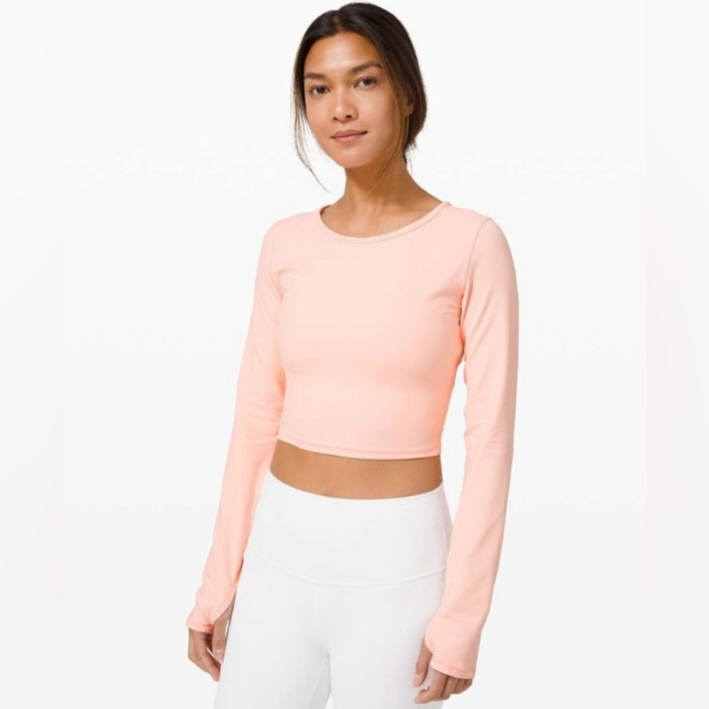 Lululemon Ballet Slipper Ever Elated Cropped LS